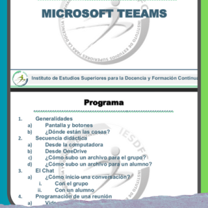 PROGRAMA DE CAPACITACIÓN MICROSOFT TEAMS
